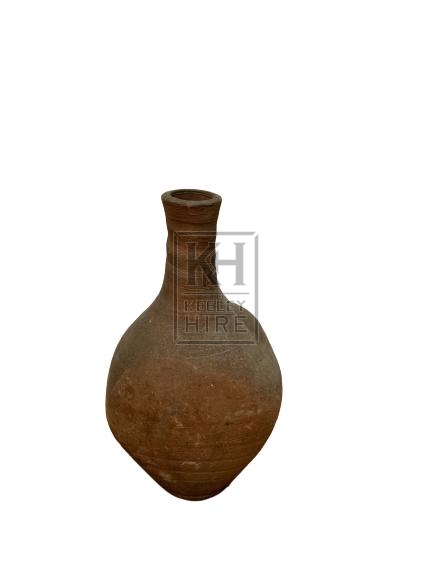 Small Earthenware Long Neck Urn