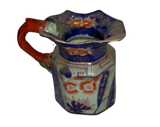 Ceramic blue pattern jug