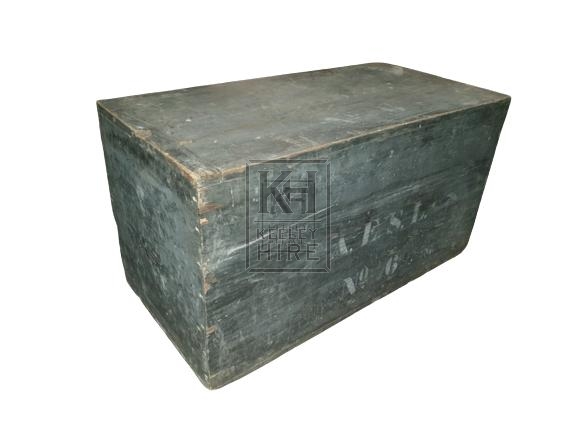 Flat top grey rough chest