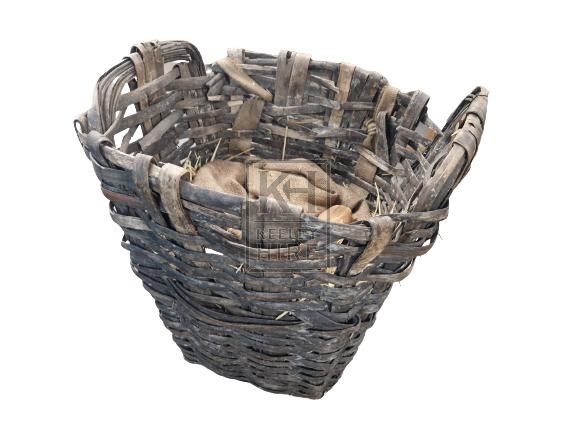 Large bark basket