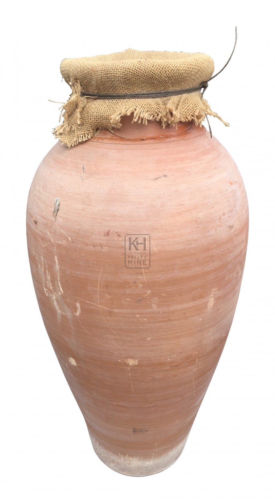 Freestanding Amphora With Hessian Top