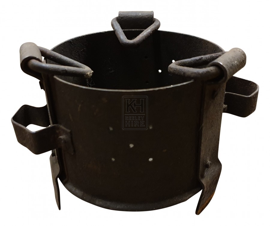 Medium iron brazier stove