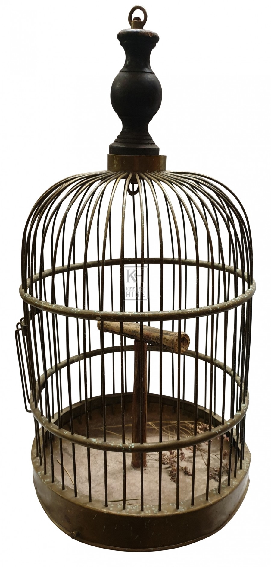 Copper dome bird cage