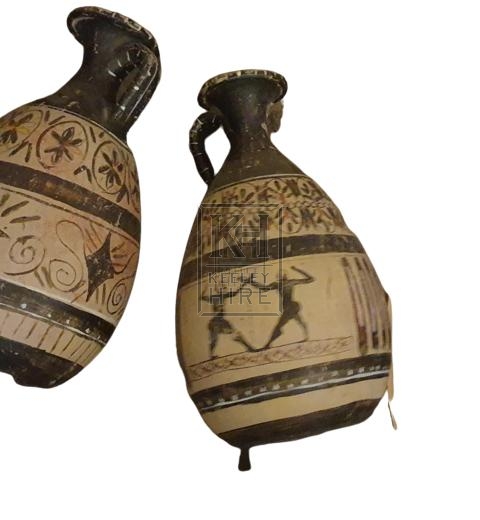 Greek jug with pictures