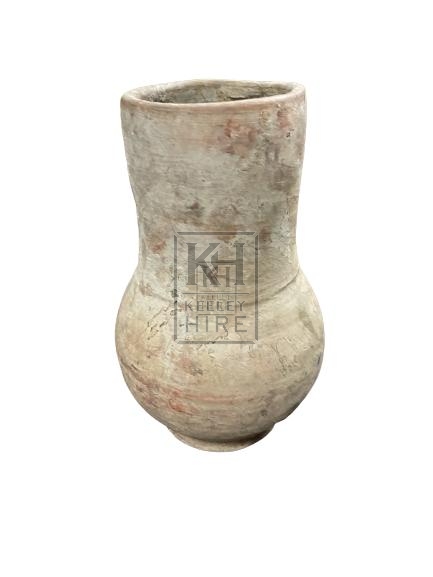 Clay Urn With Tall Neck