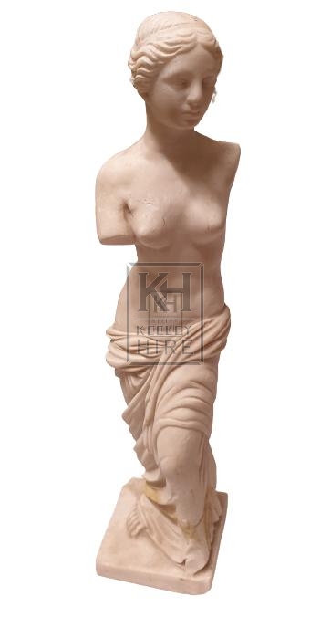 Female bust statue