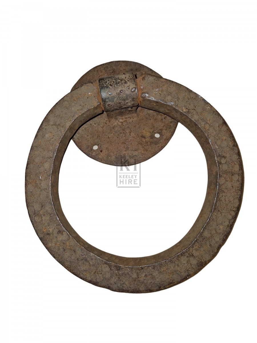 Large thick iron ring