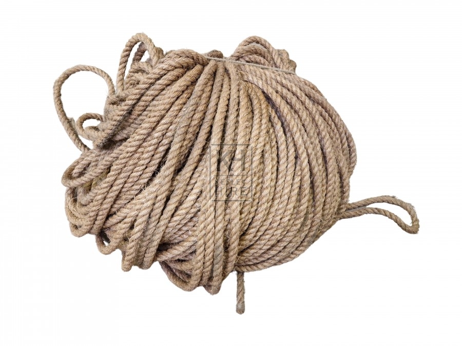 Rope with Aged Metal Eye
