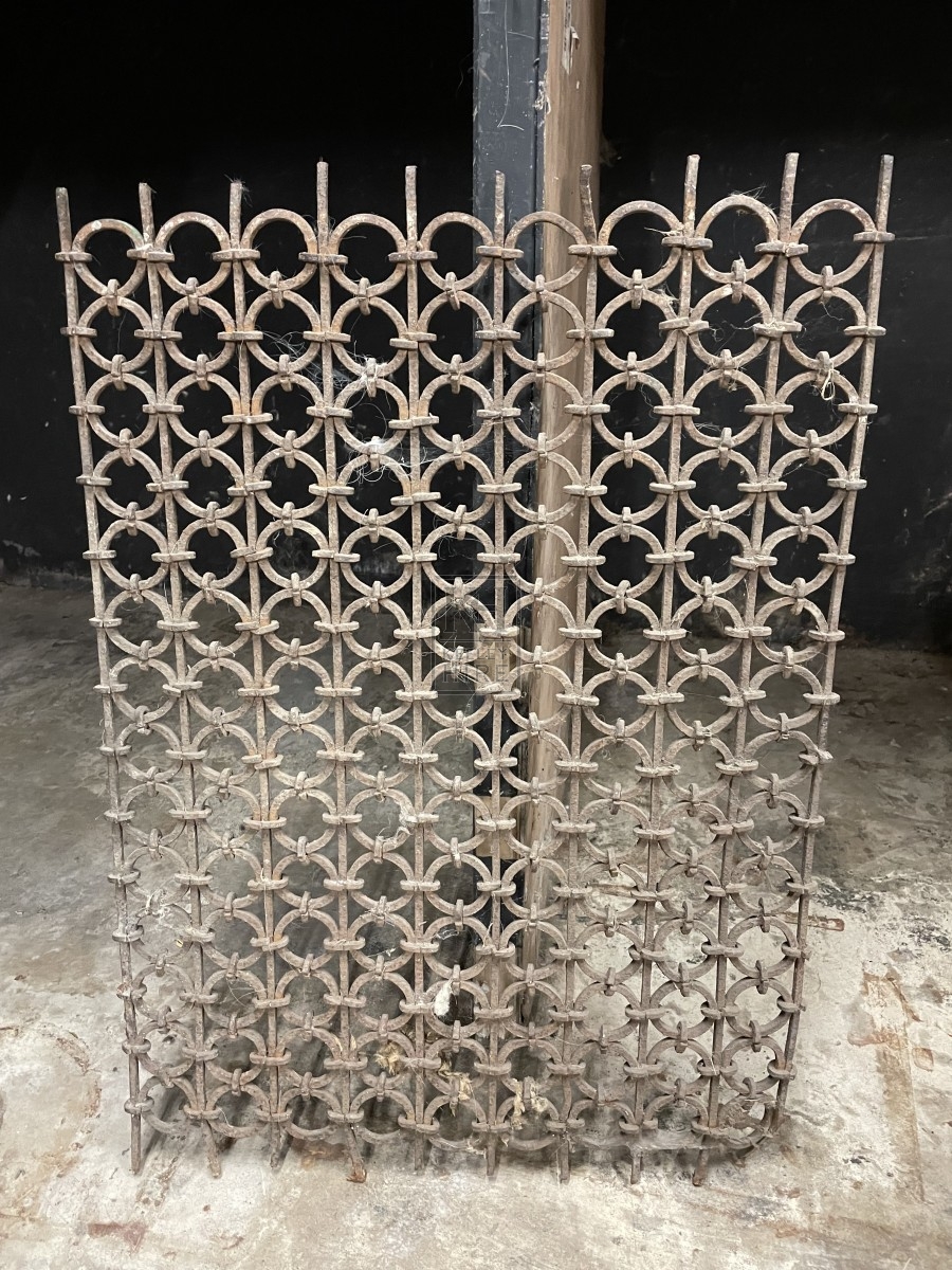 Ornate Iron Grate