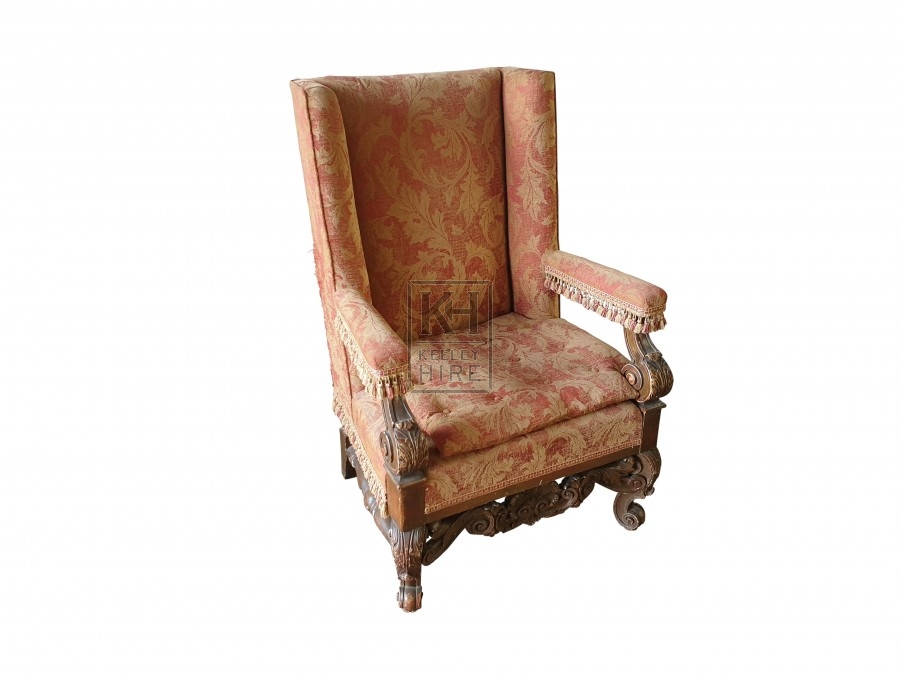 Jacobean style armchair