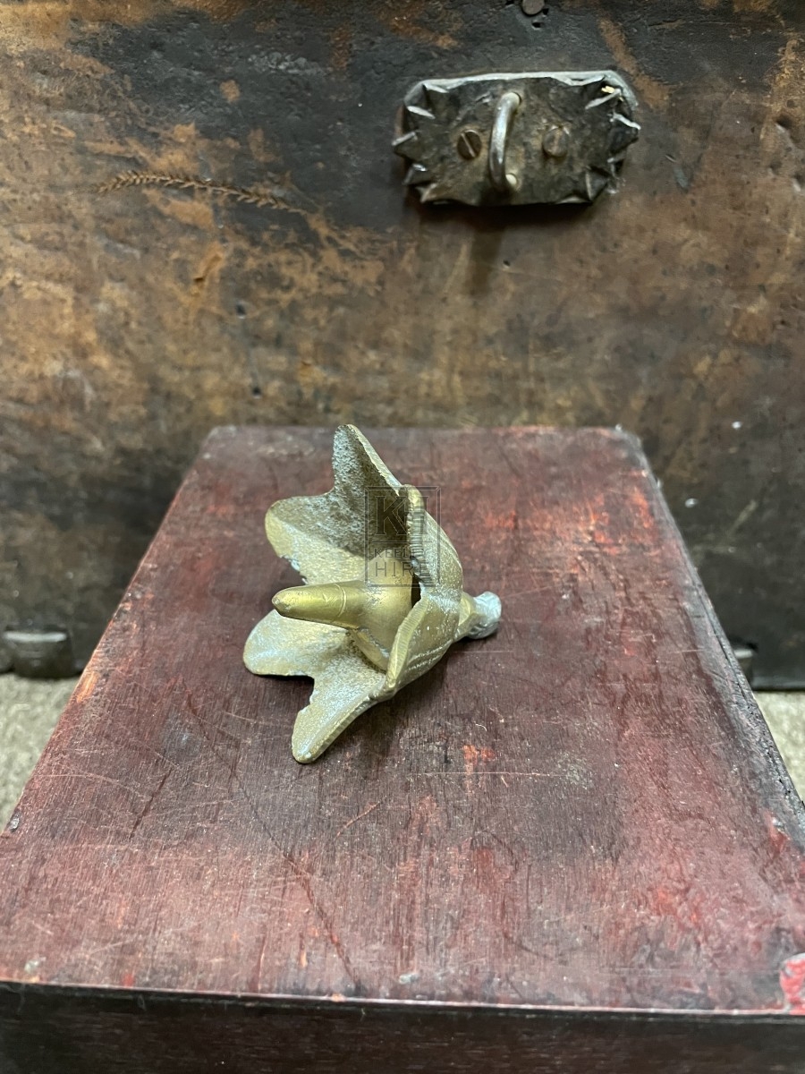 Small Brass Flower