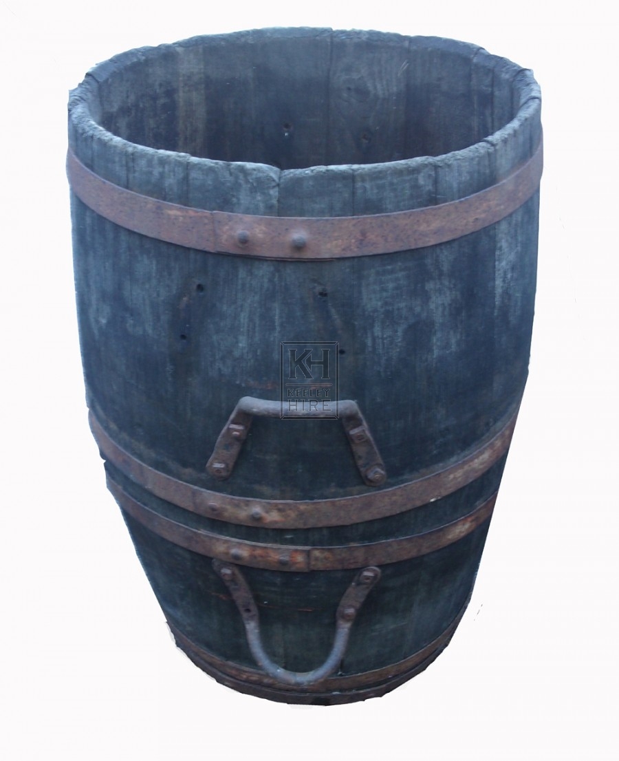 Barrel With 2 metal Handles