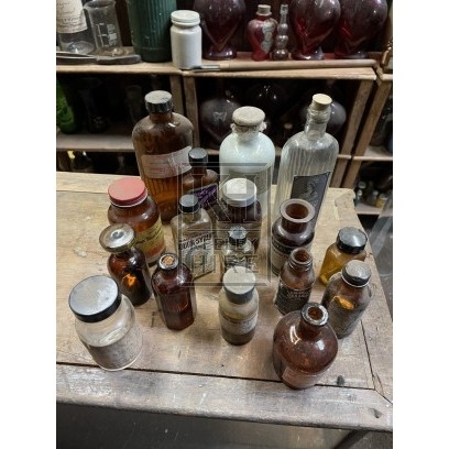Assorted Chemist Bottles