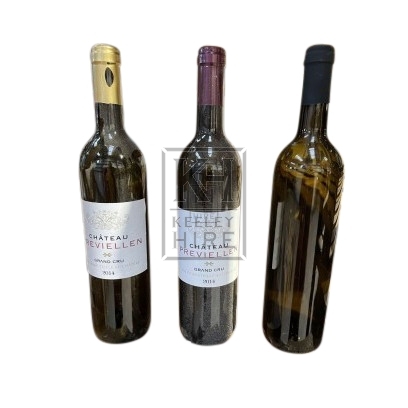 Assorted Contemporary Wine Bottles