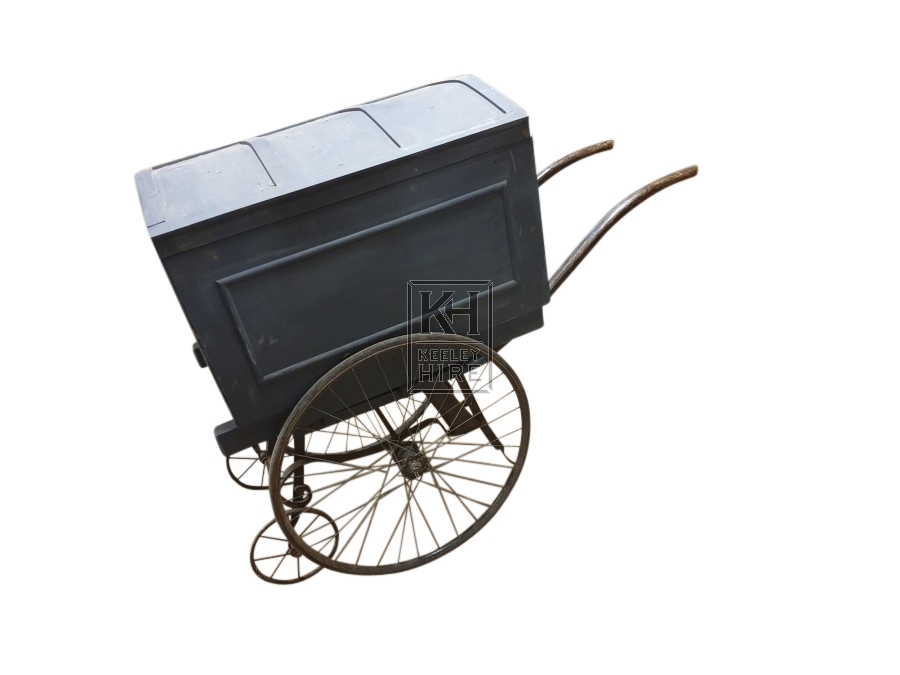 Small dome cart with 4 wheels