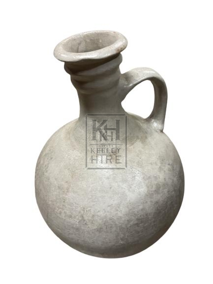 White Jug With Handle