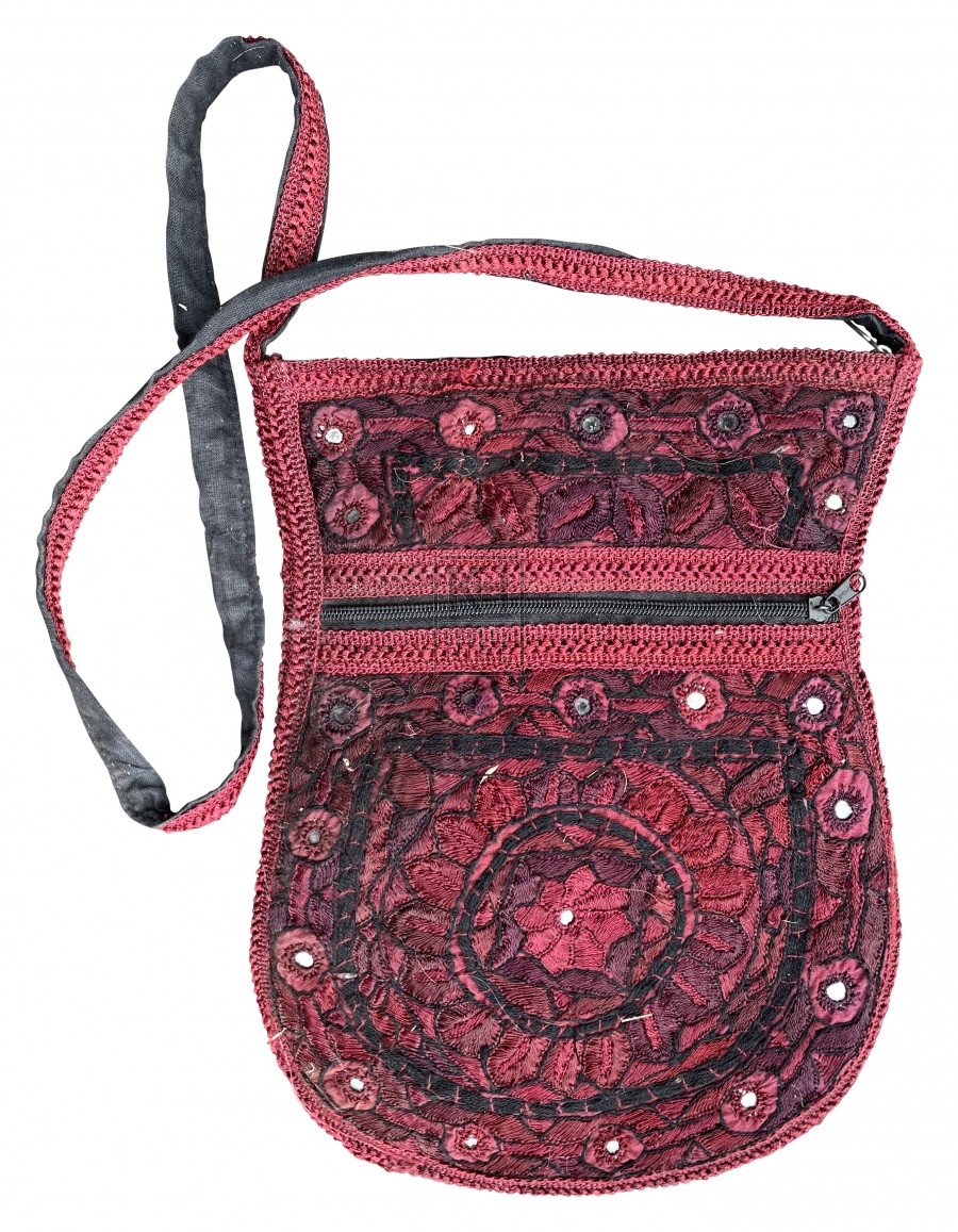 Detailed Red Satchel