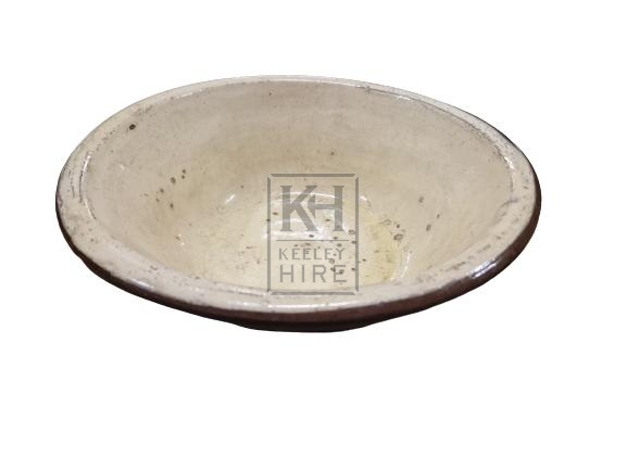 Medium ceramic mixing bowl