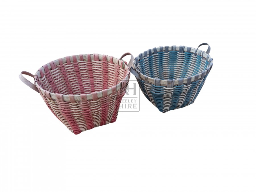 Medium 2-handle colour baskets