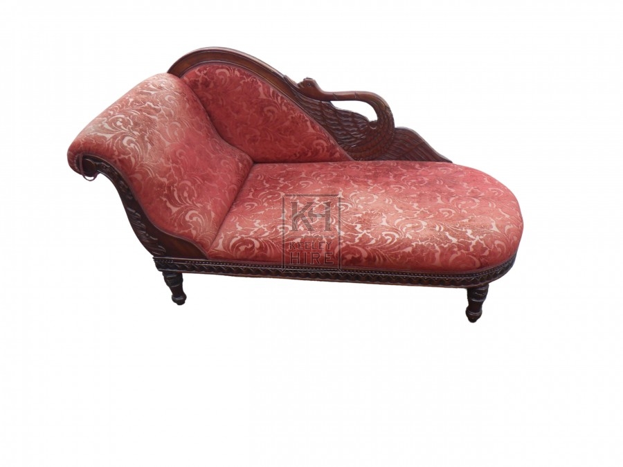 Chaise Lounge - Red