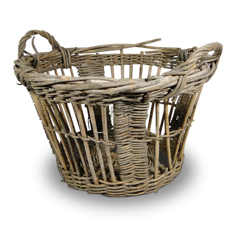Wicker Fish Basket