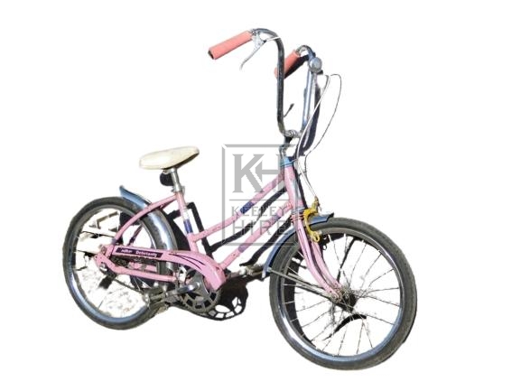 Pink Girls Bicycle