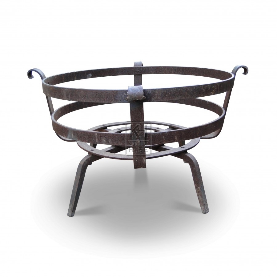 Large Low Iron Brazier