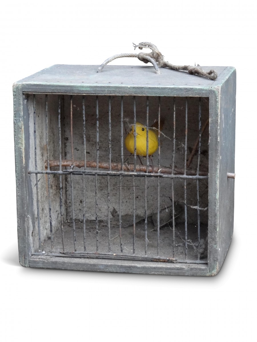 Box Cage with Wire Door