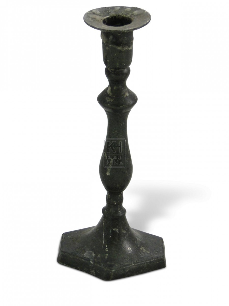 Pewter Candlestick #2