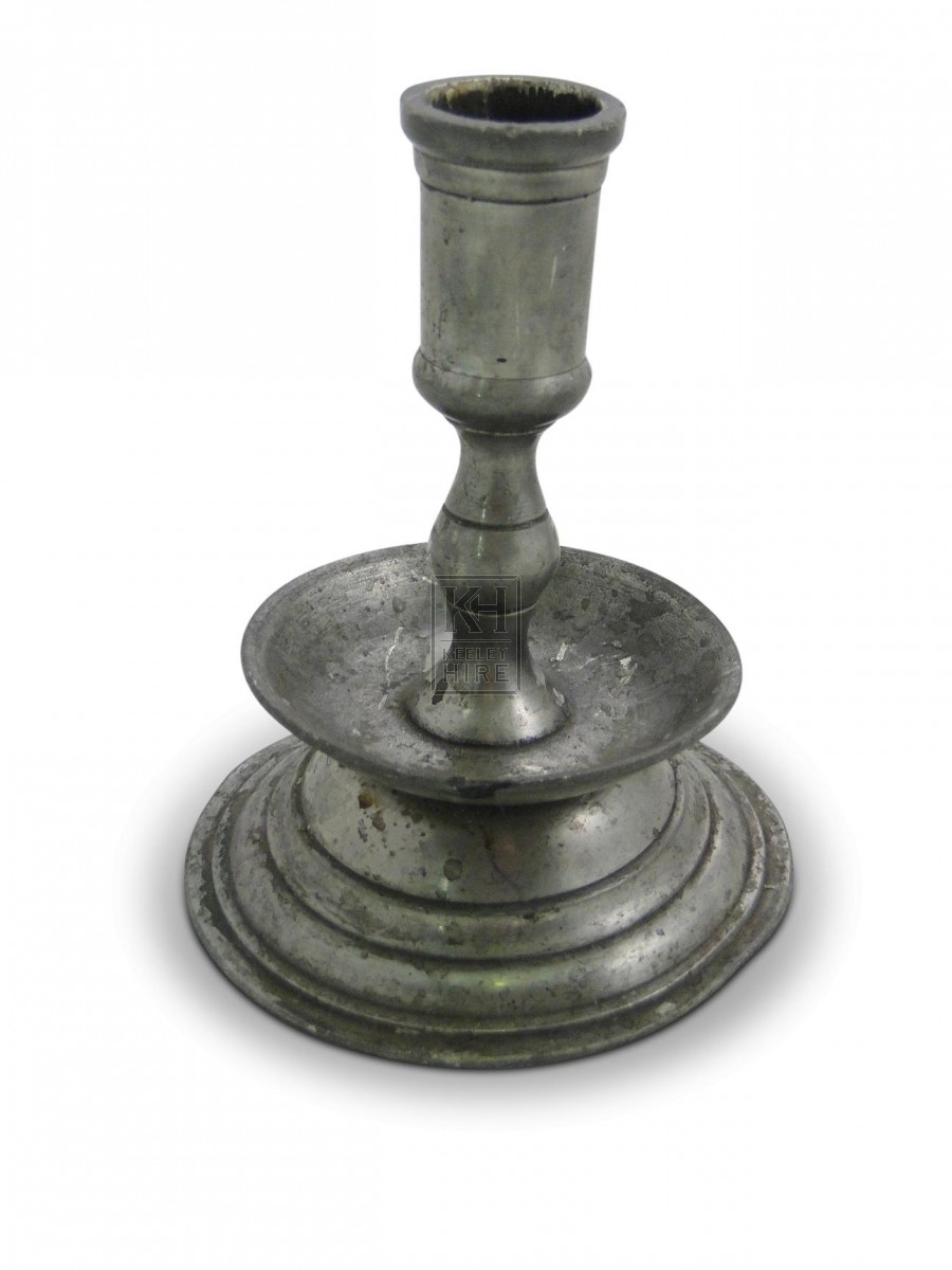 Pewter Candlestick #6