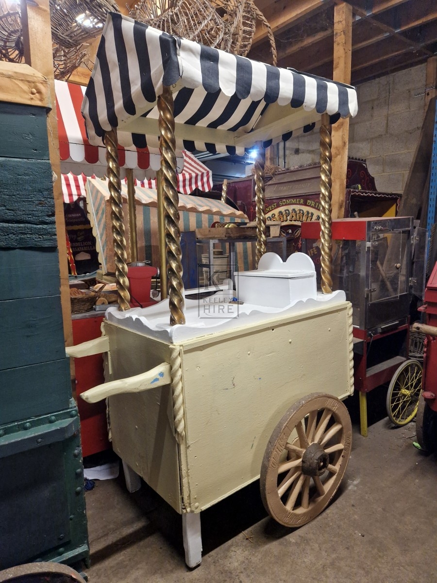 Old Fashioned Sweets cart