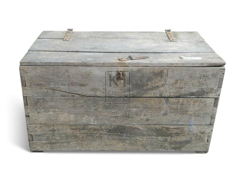 Bleached Wood Chest