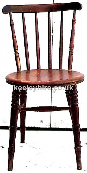 Spindle Back Chair with round seat