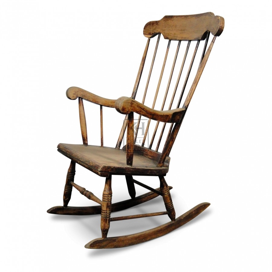 Low Wood Rocking Chair