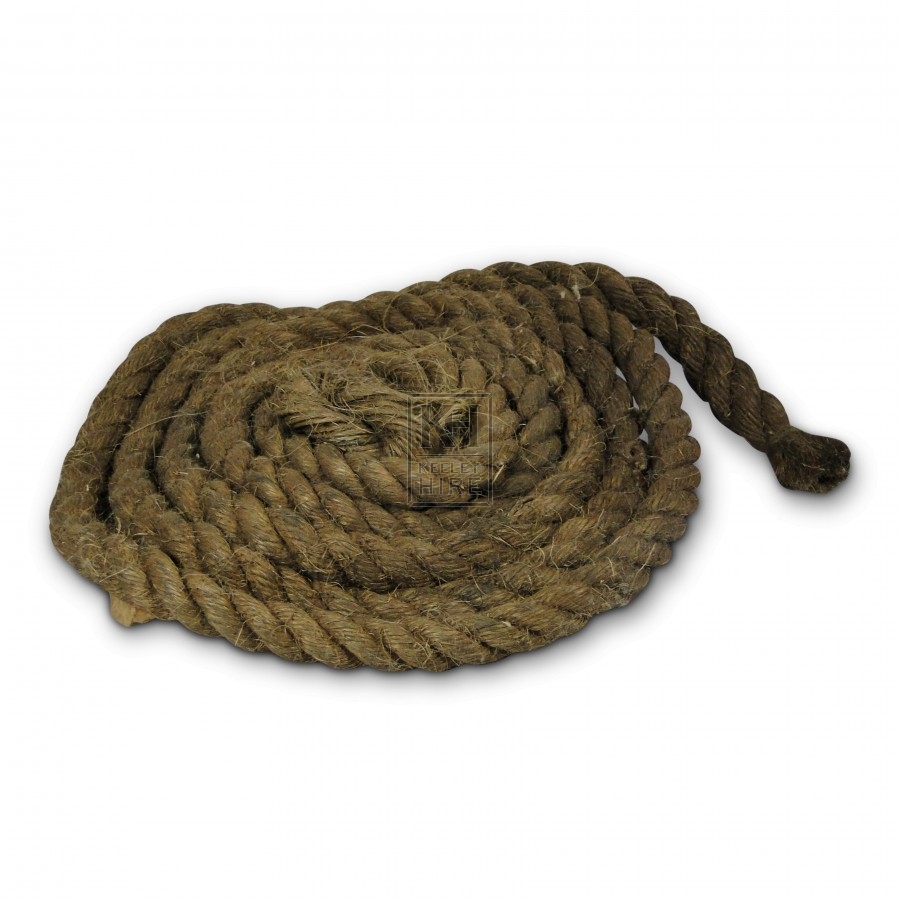 Long Coil Of Rope