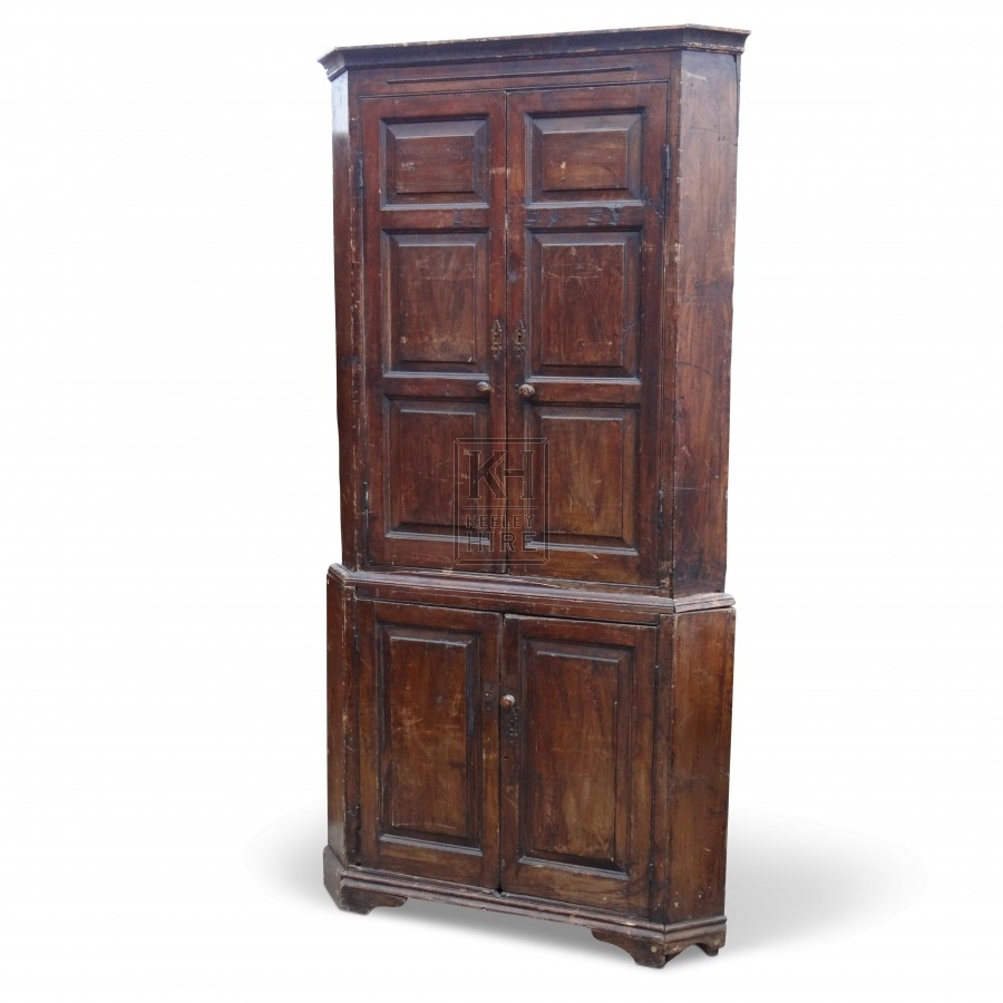 Tall Cupboard with Panelled Doors