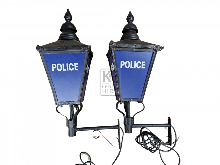 Police Lamp On Bracket