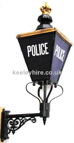 Large Police Street Lamp 