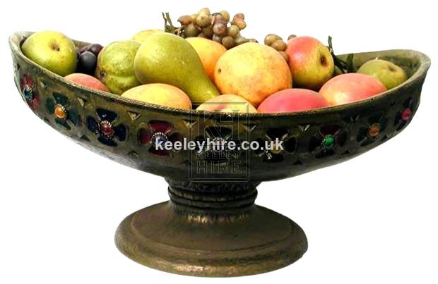 Large Bronze Fibreglass Bowl