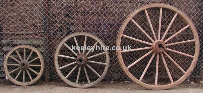 Small / Medium / Large Cart Wheels