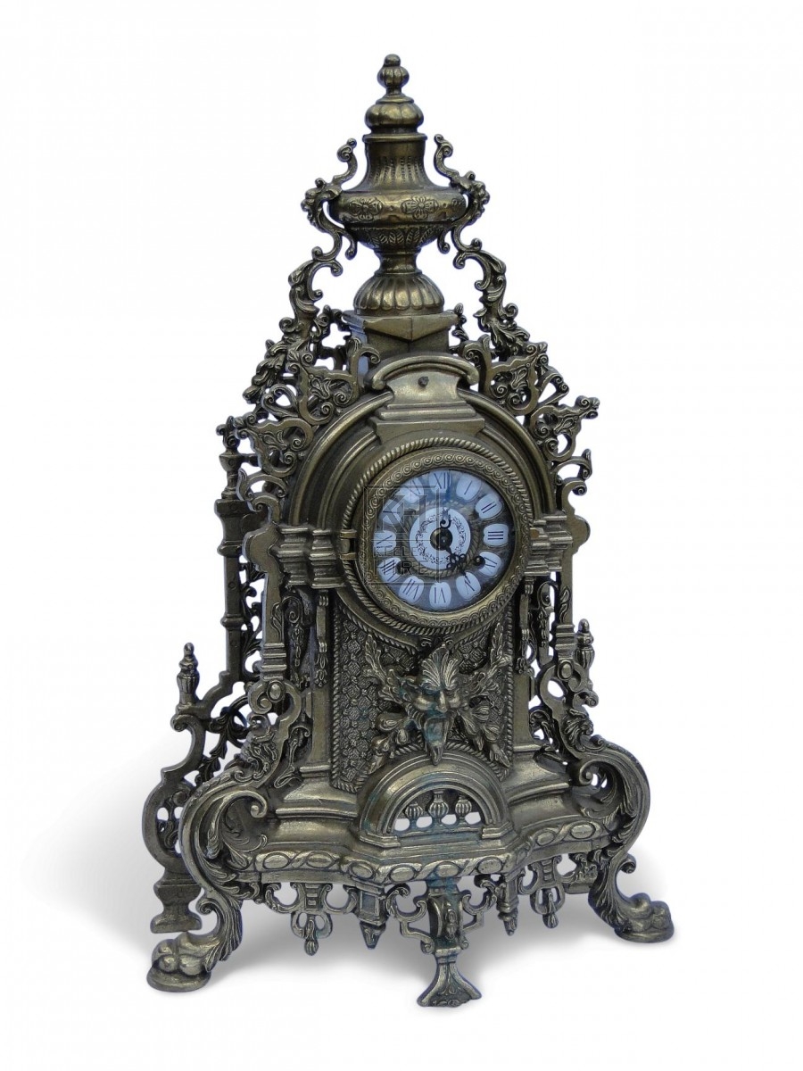 Ornate Brass Clock