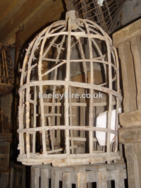Dome wood cage