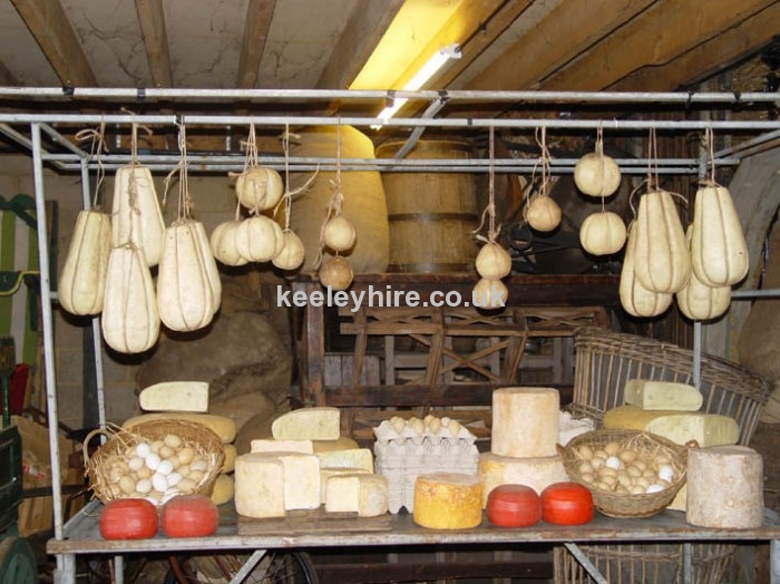 Cheese / Dairy Market stall dressing
