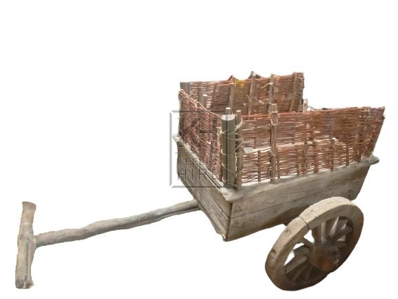 Wattle side cart with T- handle
