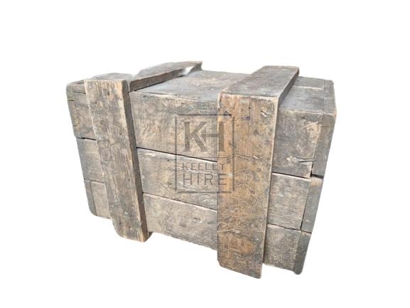 Wood provisions crate