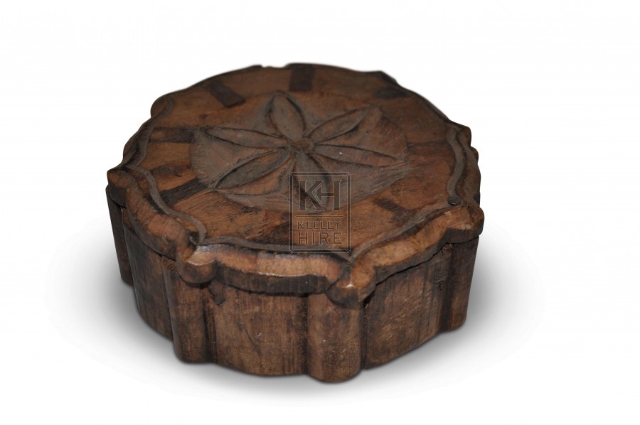 Small Ornate Wood Box