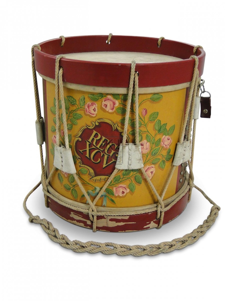 Floral Patterned Drum