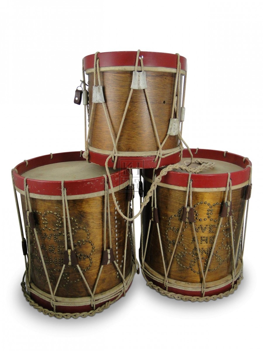 Brown & Red Drums