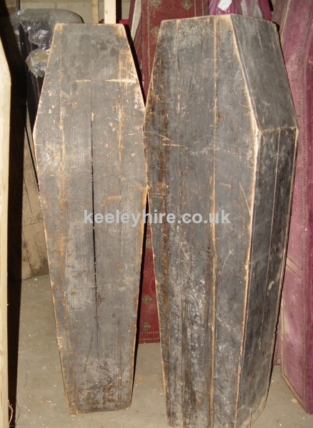 Wood coffins