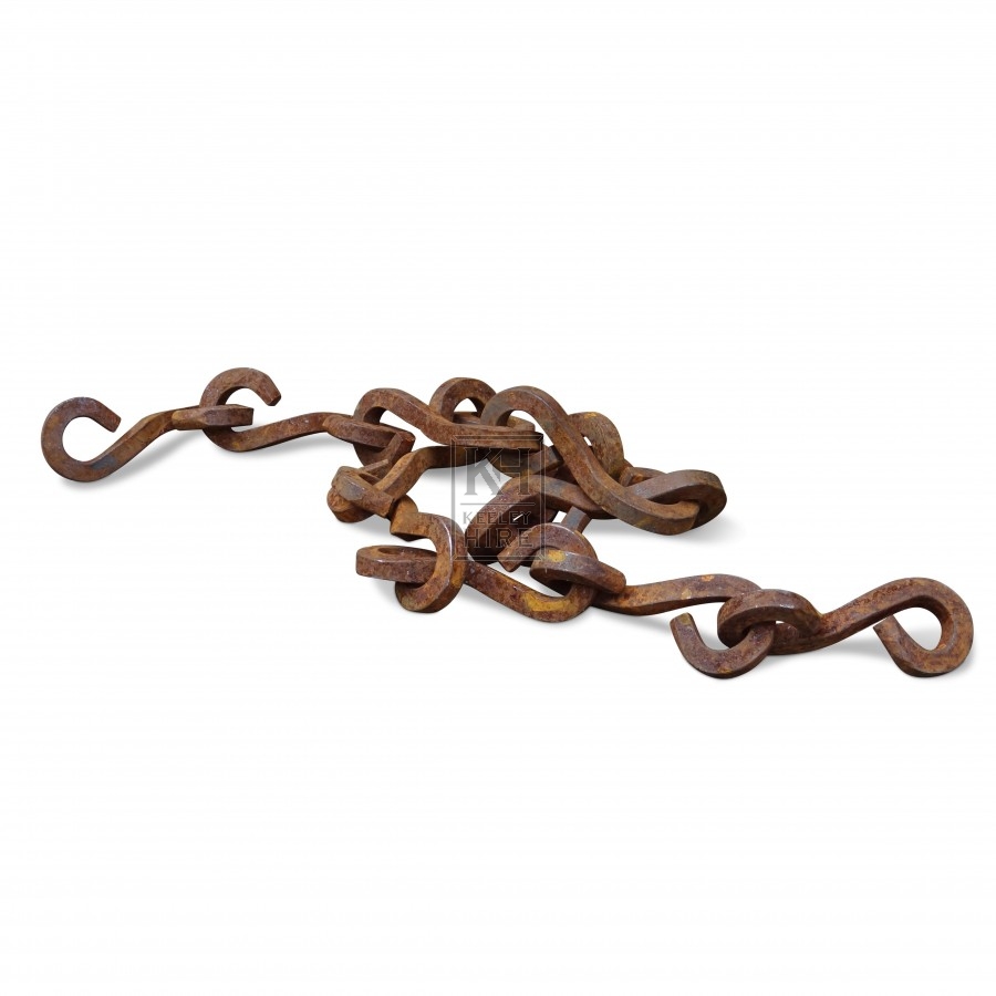 Twisted iron chain